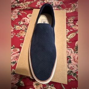 UGG Blue Suede Slip On